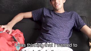 LatinoJuice.com - My tatted boyfriend Kendro runs his mouth up and down to lean Aquil