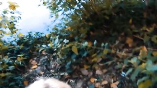 Inked blonde recorded at a real sex seen