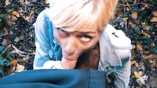 Inked blonde recorded at a real sex seen