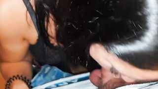 Hispanic fucks a strange man at the first seen