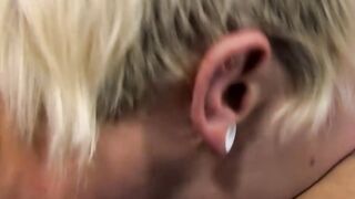 Young gays analfuck hardcore after long sloppy oral foreplay