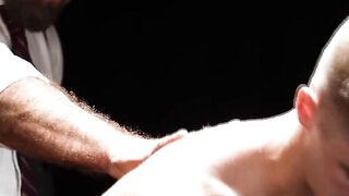 Gay hunk James Blonde ass toyed by Felix Kamp