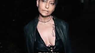 Sensual blind date with lonely tattoo MILF
