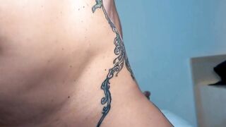 Sensual blind date with lonely tattoo MILF