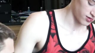 Crude fucking with thin twinks who love tremendous dicks