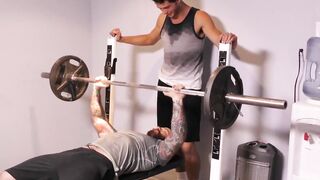 Studly stepdad pounding twinks tight ass after exercise