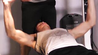 Studly stepdad pounding twinks tight ass after exercise