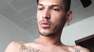 In exchange for cash a gay Latino man prostitutes himself
