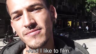 In exchange for cash a gay Latino man prostitutes himself