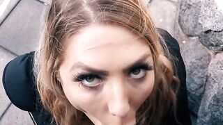 Dark Haired with huge melons fucks on the first date