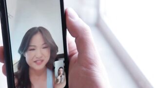 Hot eastern Lulu Chu repays favor by fucking her friends Thundercock