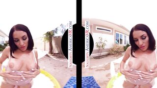 Kissa Sins and her butt do the unthinkable to you into VR porn