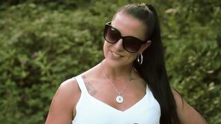 Amateur lovers approached for anal sex public