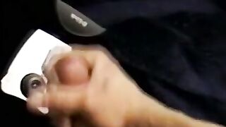 Young athletic amateur Gage Winchester strokes cock and cums