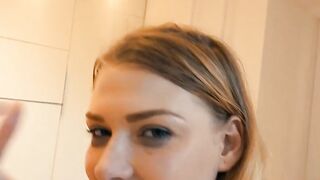 Home visit from blonde eighteen Lucy Heart