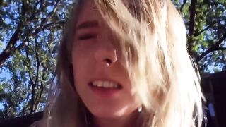 Thin teenie year mature Lily Ray meets a man for sex