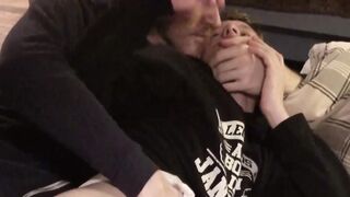 My attractive stepson Jonathan Maze and I  time through bareback sesh