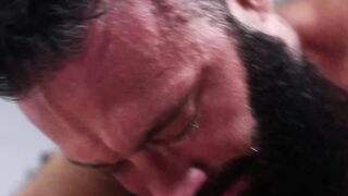I caught my pervert stepson Troy Hardt jerking off while sniffing my underwear