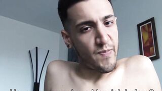 LatinoJuice.com - Alluring latino Herbert shoots out his hot milk while getting fucke