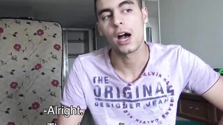 LatinoJuice.com - Curious adorable twink Cano rides my uncut dick and showers me with