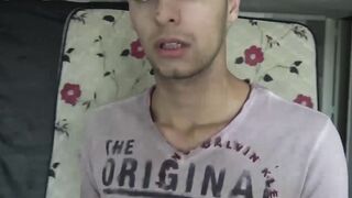 LatinoJuice.com - Curious adorable twink Cano rides my uncut dick and showers me with