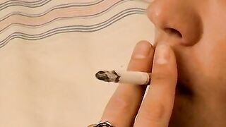 Erotic smoke swapping and ass rimming by buff and horny buddies Roma and Gus