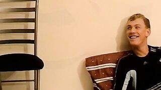 Erotic smoke swapping and ass rimming by buff and horny buddies Roma and Gus