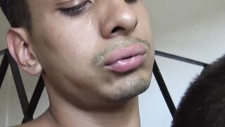 Inked boy Kendro and muscled Alexander satisfies their wild desires by banging each o