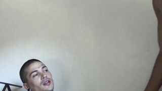 Inked boy Kendro and muscled Alexander satisfies their wild desires by banging each o
