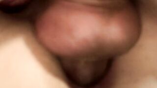 Petite twink welcomes his blond stepbrother with a cumshot
