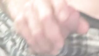 Tattooed slim amateur masturbates solo and cums on plate