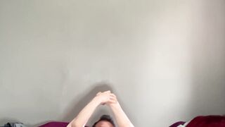 Beautiful teen Conor Rey teases his big throbbing cock solo
