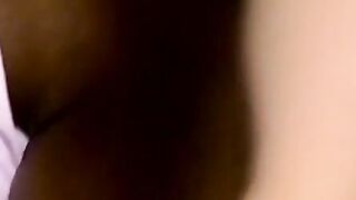 Amateur anal fucks mature black man and cums on his face