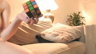 Tessa Fowler - Day With Tessa Diary - Rubiks Cube one