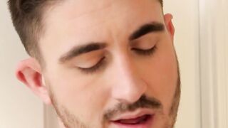 Hot twink Dante Martin ass drilled hardcore after deepthroat