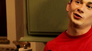 Muscular jocks rimmming and blowing before pounding raw