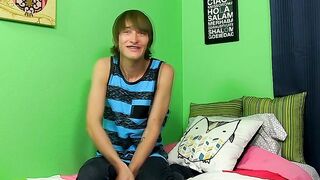 Anal play and solo stroking session with twink Kyle Eldritch