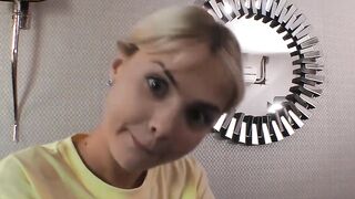 Slutty Lika Star loves blowing her stepbrothers big cock POV