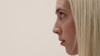 Virgin magnificence gives BJ to senior and rides him hard