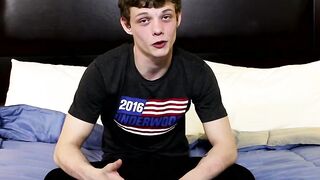 Getting interviewed led him to masturbating for strangers