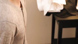 BoysAndDads.com - Wakeup fuck with stepdad Jacob Armstrong starts with a cozy cuddle