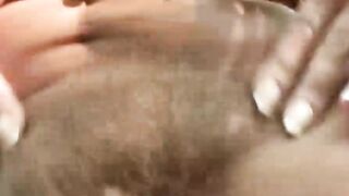 Hairy pussy granny fucked in the woods