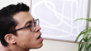 StepsonXXX.com - Bearded Brody Kaymans dick showered my deep ass with his hot cum