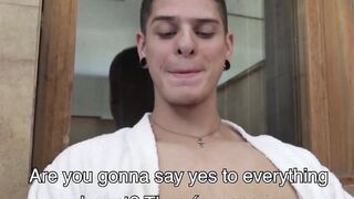 LatinoJuice.com - The wet ass of hot tatted dude Andreas became a slave to my deep po