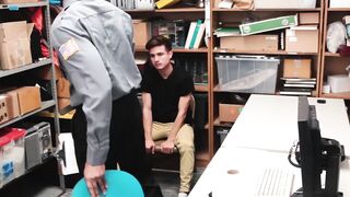 Perps4Sale.com - Skinny Twink suspect rimmed and drilled hard by BBC officer