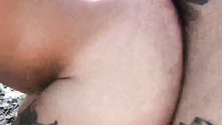 LatinoJuice.com - Tattooed Latino Cain Gomez bred hard outdoors by Robert