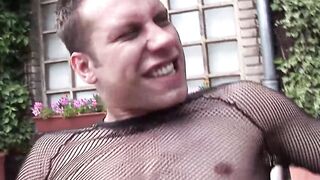 Blonde Beauty gets arse punished