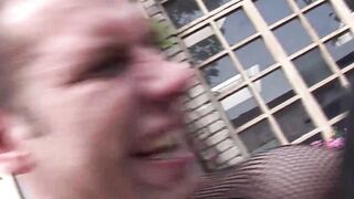 Blonde Beauty gets arse punished
