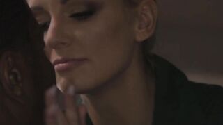 Boss Kenzie Taylor Treats Herself To Some Office big black cock two
