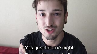 I made sure that every drip of my hot cum spills in Manis pierced tongue